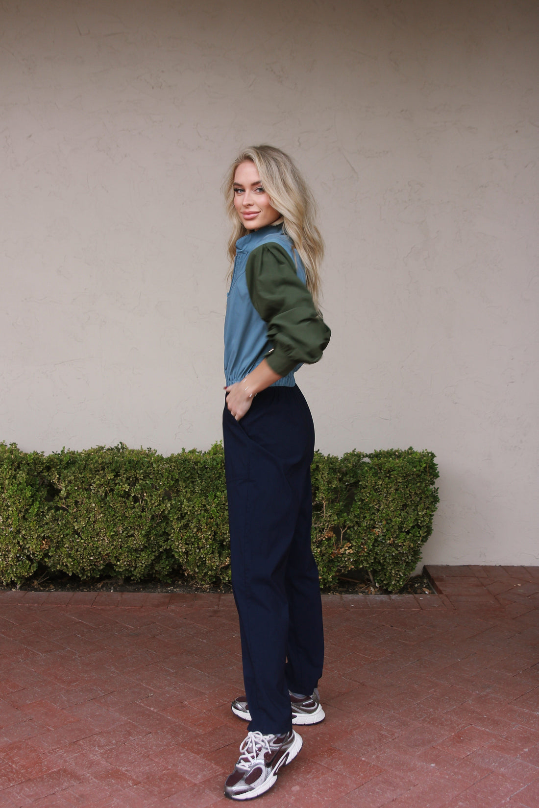 Color Block Performance Jumpsuit