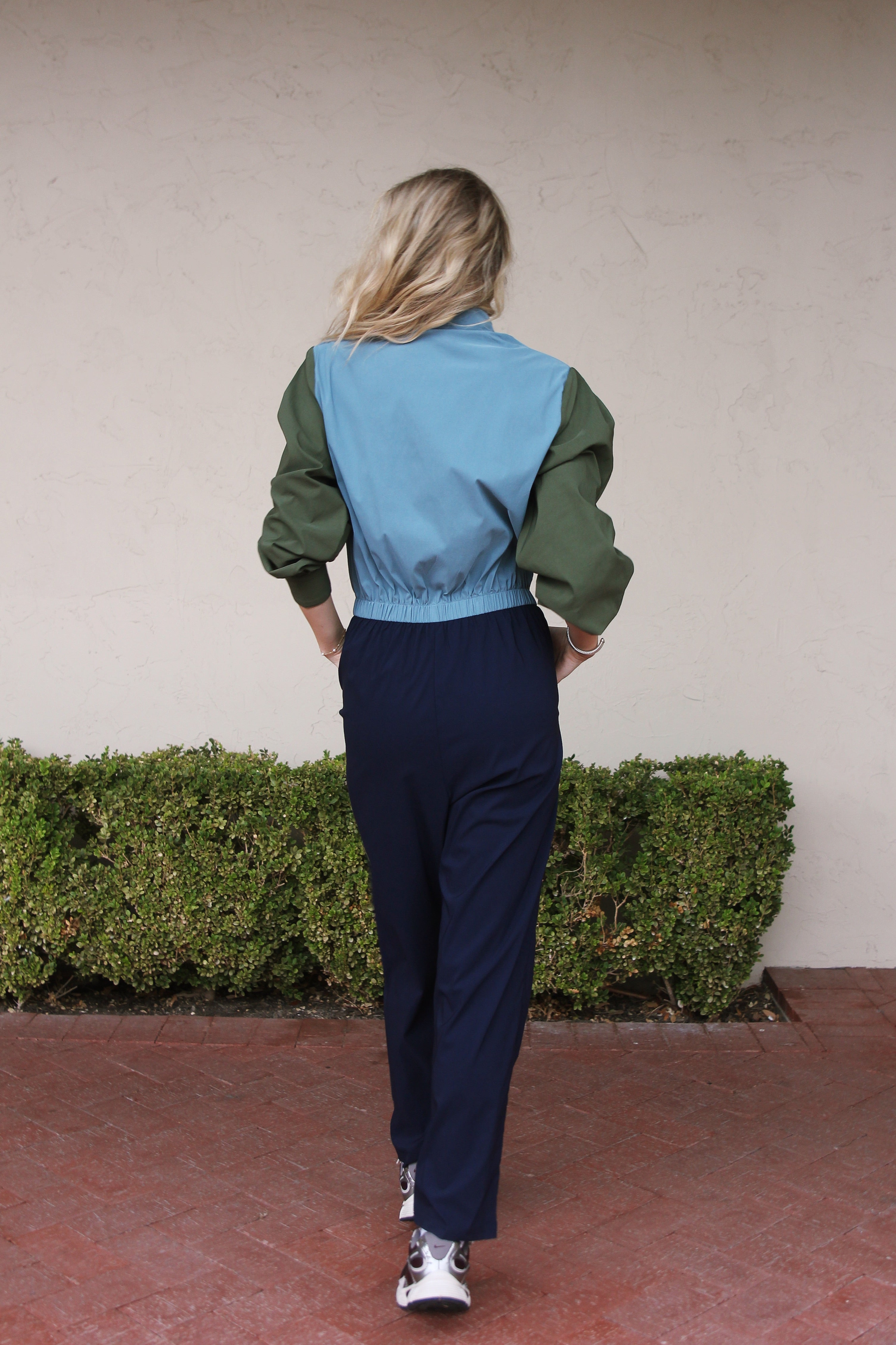 Color Block Performance Jumpsuit