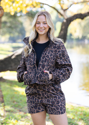 Leopard Kourt Performance Jacket