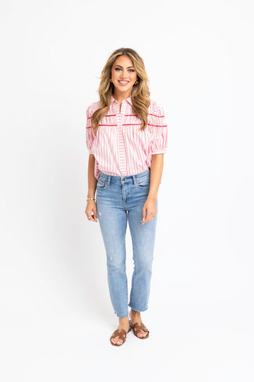 Stripe Button Down Shirt