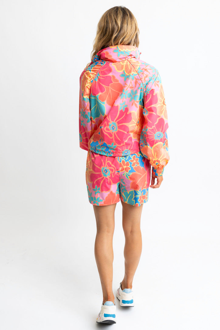 Floral Breaker Weekend Short