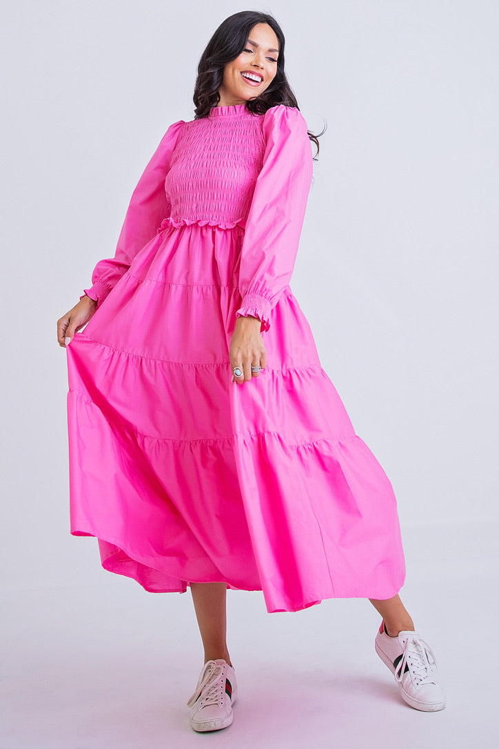 Smock Maxi Dress