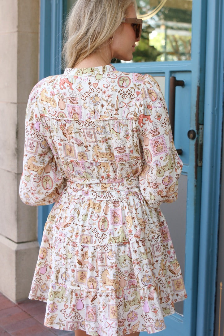 Magical Storybook Tier Tie Dress