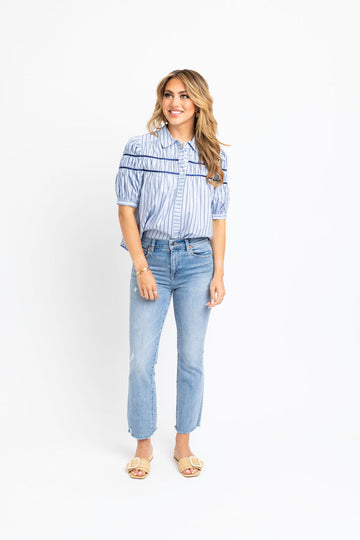 Stripe Button Down Shirt